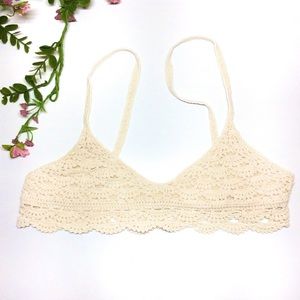 UO Staring at Stars Crochet Bralette